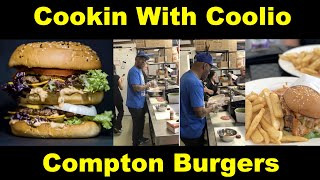 Celebrity Coolio - Cooking in Perth Australia at Compton Burgers foodie love to eat Net Worth
