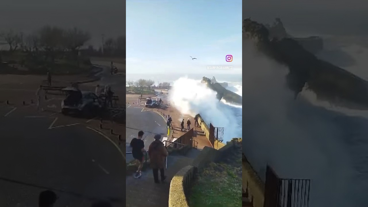 在 YouTube 上观看 Unprecedented Ocean Surge: Waves at Biarritz Overlook Sweep Away Visitors – Coastal Safety Tips 在 YouTube 上观看 Unprecedented Ocean Surge: Waves at Biarritz Overlook Sweep Away Visitors – Coastal Safety Tips