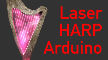 Laser Harp Arduino Leonardo | MIDI | DIY | Julius Kramer