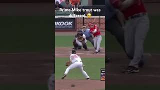 Prime Mike trout was different 🥲 #mlbb #baseball ​⁠ #mlb @MLB ￼