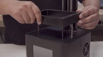 Monoprice Mini Deluxe SLA 3D Printer Assembly