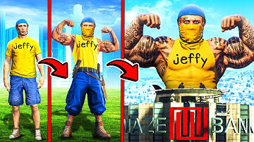 Jeffy Becomes The STRONGEST GANGSTER In GTA 5!