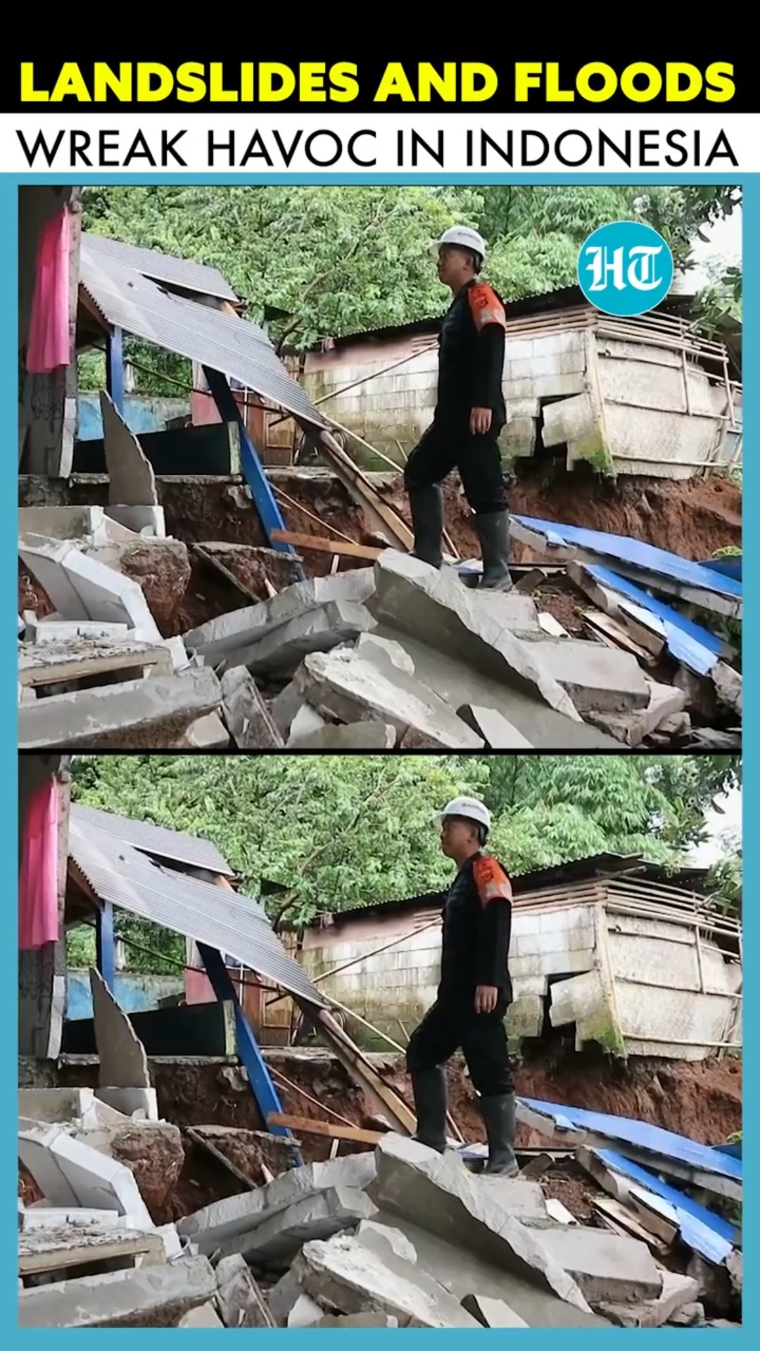 Landslides and Flash Floods Wreak Havoc In Indonesia’s Java Island, 10 Dead \u0026 2 Missing
