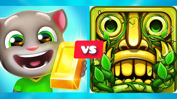 Temple Run 2 vs Talking Tom Gold Run | Epic Gameplay Comparison | Who Wins?