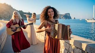 MOONLIT CALM – Flamenco Guitar, Accordion \u0026 Flute for Night Relaxation | Gentle Serenity