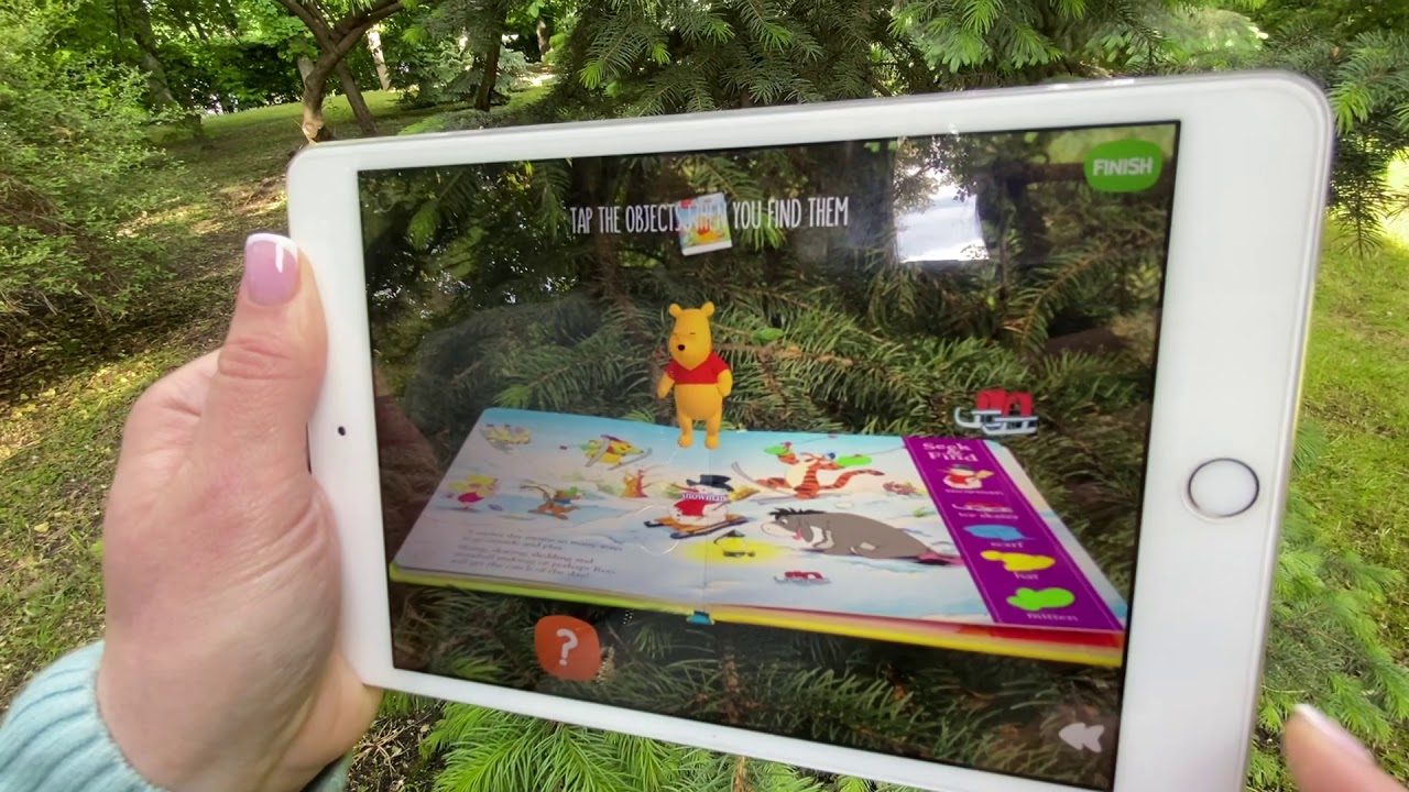 Winnie the Pooh AR-Book | Interactive Learning Adventures for Kids!