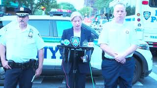 Watch as NYPD executives provide an update on an ongoing investigation in Brooklyn.