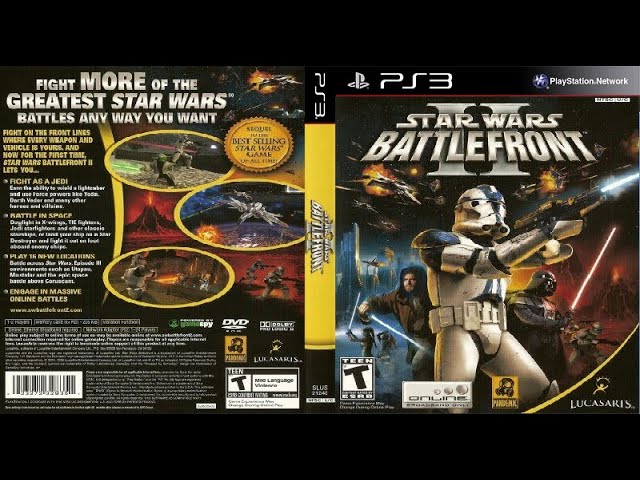 Star Wars Battlefront 2 PS3 (PS2 VERSION) - YouTube