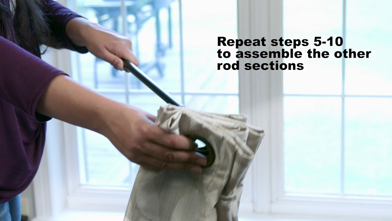 Double Rod Installation YouTube