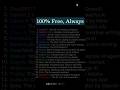 🤖 100% FREE AI TOOLS (Use Before Everyone Else!)#trending_shorts_on_youtube#shortsfeed#shorts#viral