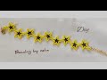 how to make star 🌟 beaded bracelet/bracelet tutorials