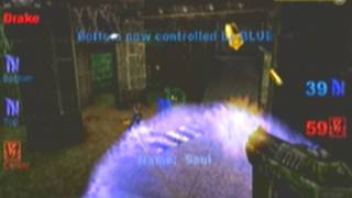 CGRgameplay UNREAL TOURNAMENT (Dreamcast) Domination Ladder Round 4 Part 1