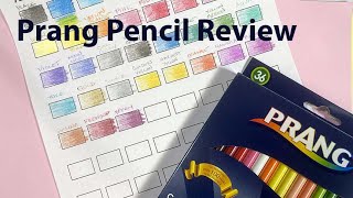 Prang Pencil Review and Printable Swatch Charts screenshot 2