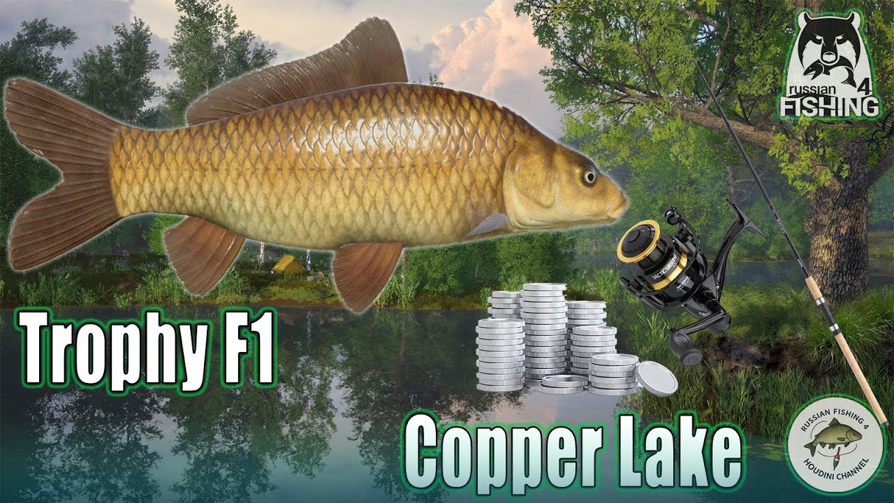 📌 Russian Fishing 4 | 1000 Silver/hour FARM Spot! 🎣 F1 CARP Trophy ...
