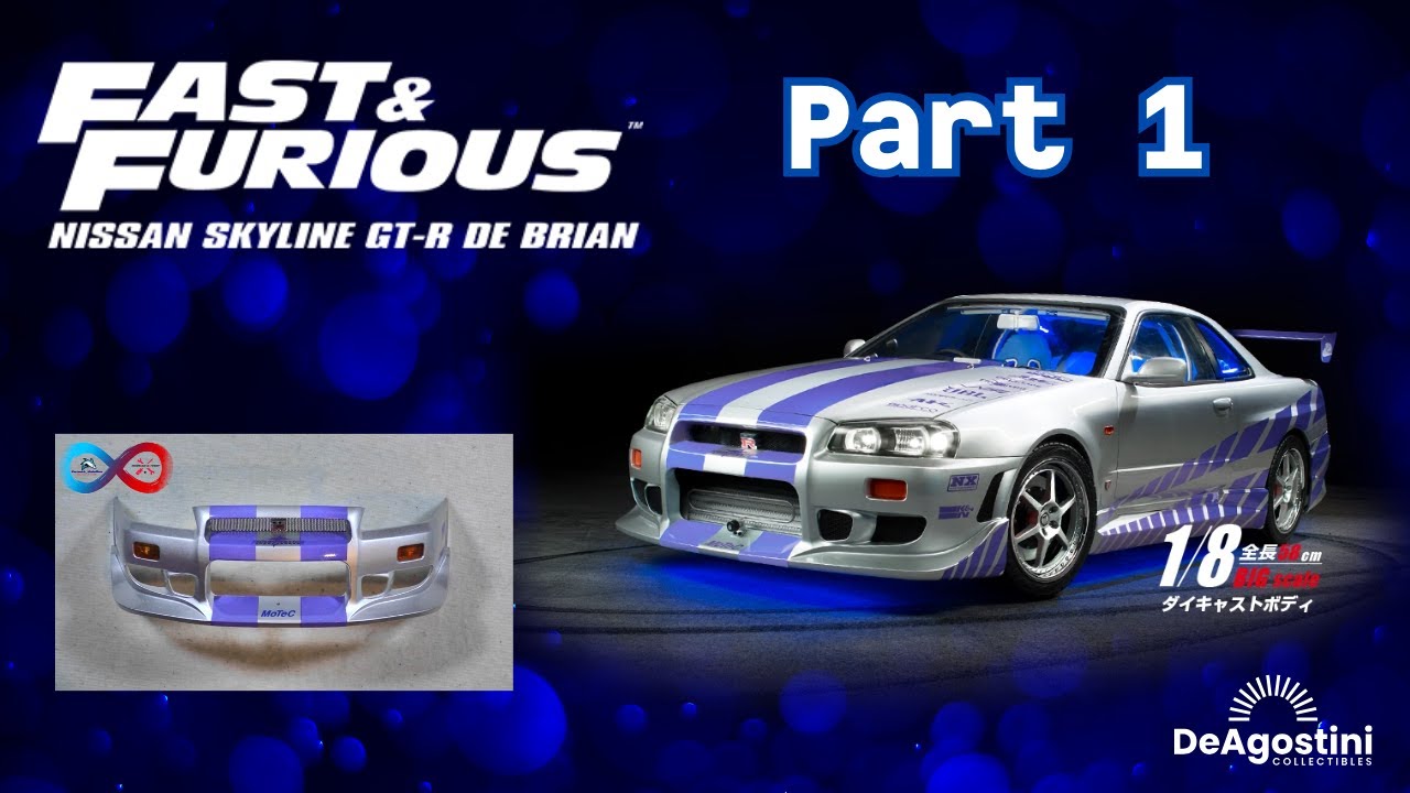 DeAgostini Fast & Furious Nissan Skyline GT-R Part 1 - Vorstellung 