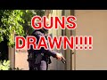 COPWATCH 6.20.20 - GUNS DRAWN - NO EMERGENCY LIGHTS FOR POLICE ON BUSY STREET