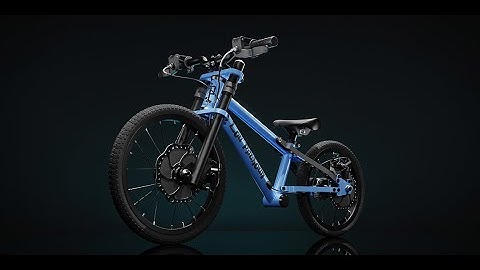 Product presentation in Blender - Bike animation and creative turnaround