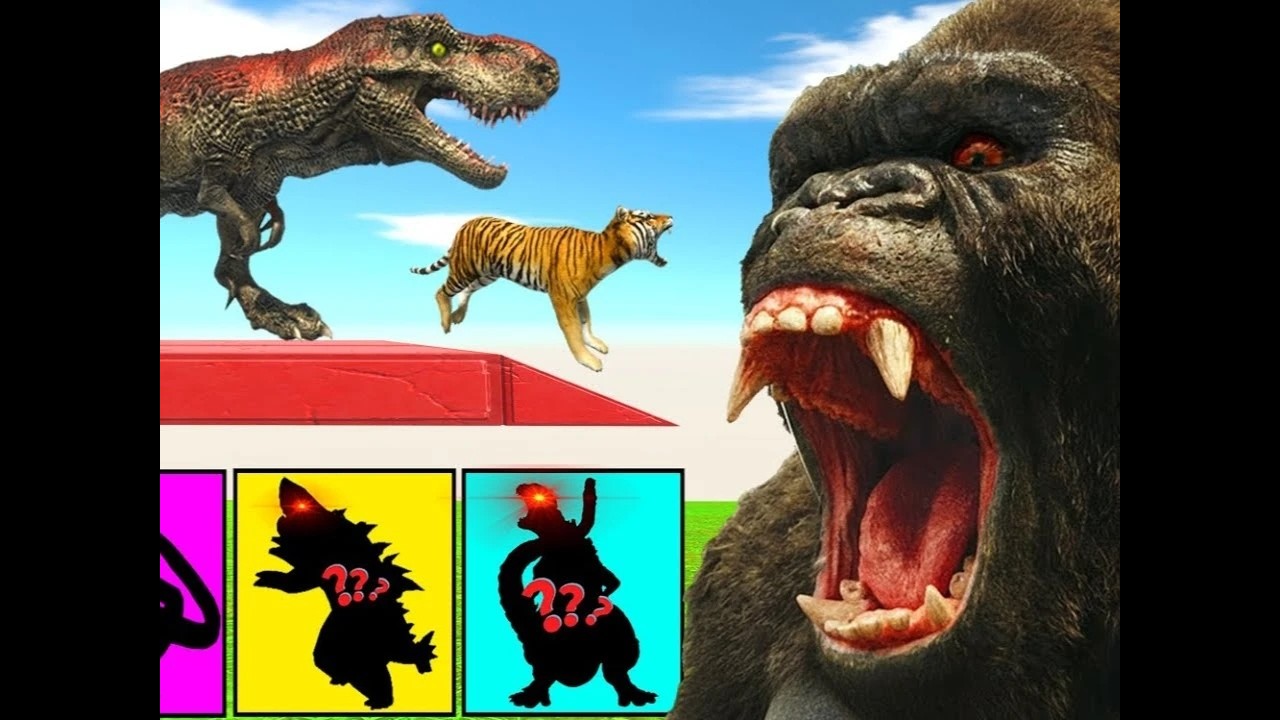 Animal Revolt Battle Simulator – Kong vs the Epic TNT Wall! Who Will Survive the Explosion?