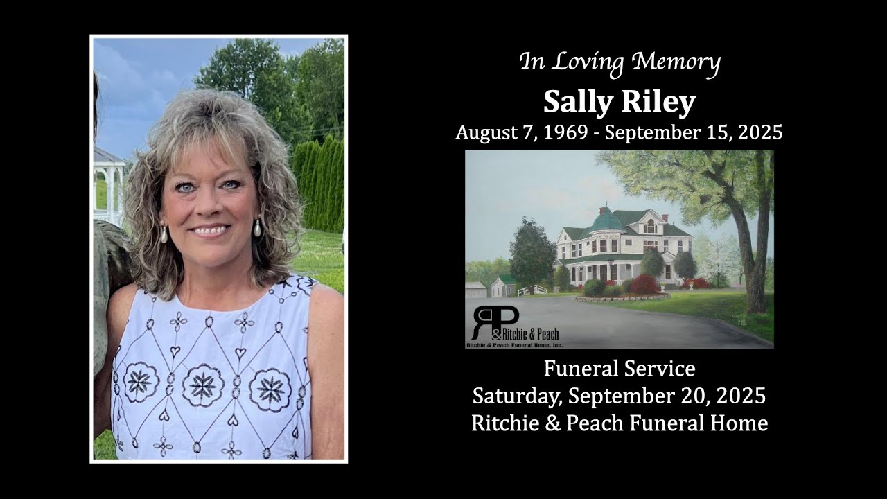 Sally Riley Funeral Service - YouTube