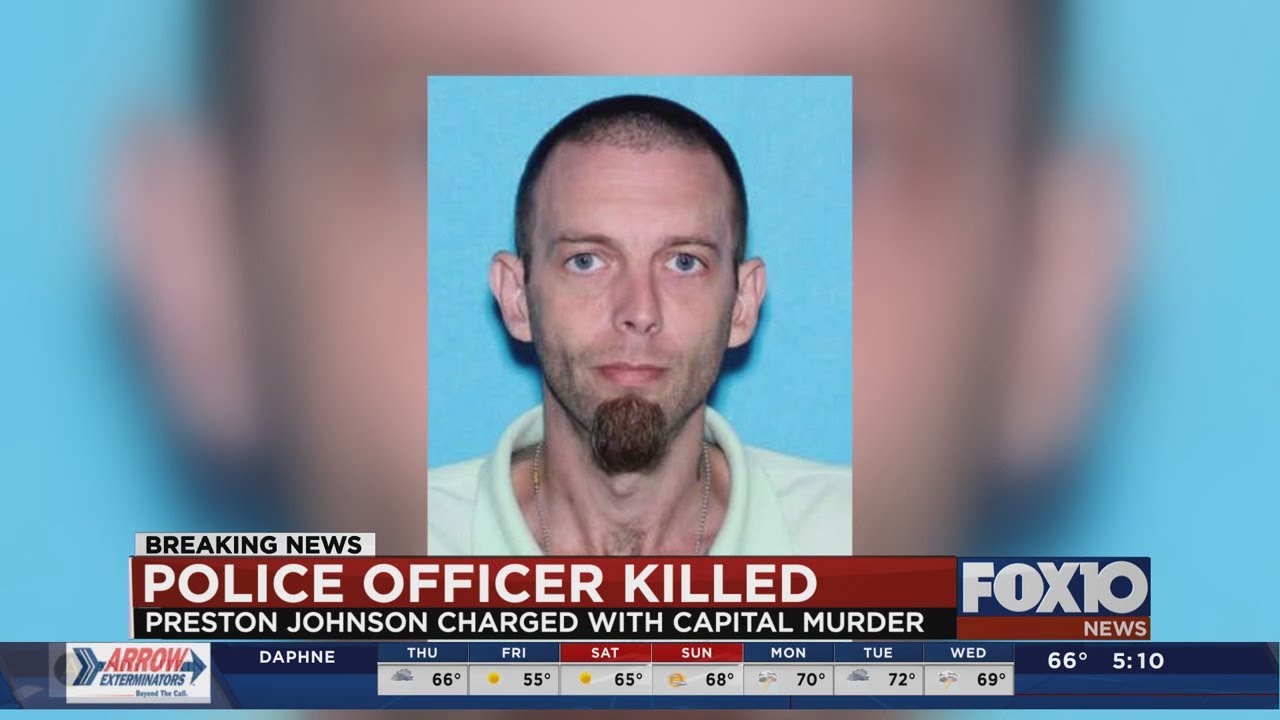 Alabama police officer killed in the line of duty - YouTube