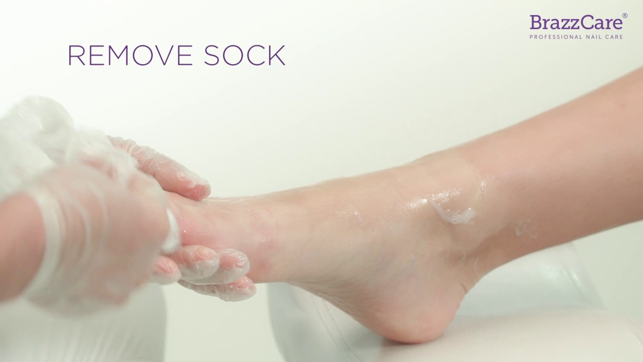 The Best Waterless Pedicure - BrazzCare Tutorial (English)