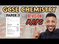 Gcse chemistry paper 1 revision raps 2024