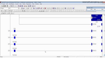 Timer - Bộ định thì trong PLC Mitsubishi FX3U