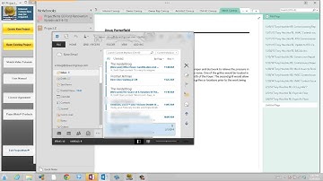 ProjectNote® 2014 Storing a Project Email