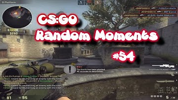CS:GO - Nutty Awp Flick shots! - CS:GO Random Moments #54