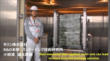 IMV CORPORATION【DSS-No.16E】Transportation Vibration Test with 3 axis shaker