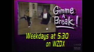 Gimme A Break Promo 1987 Wzdx 54 Huntsville Alabama