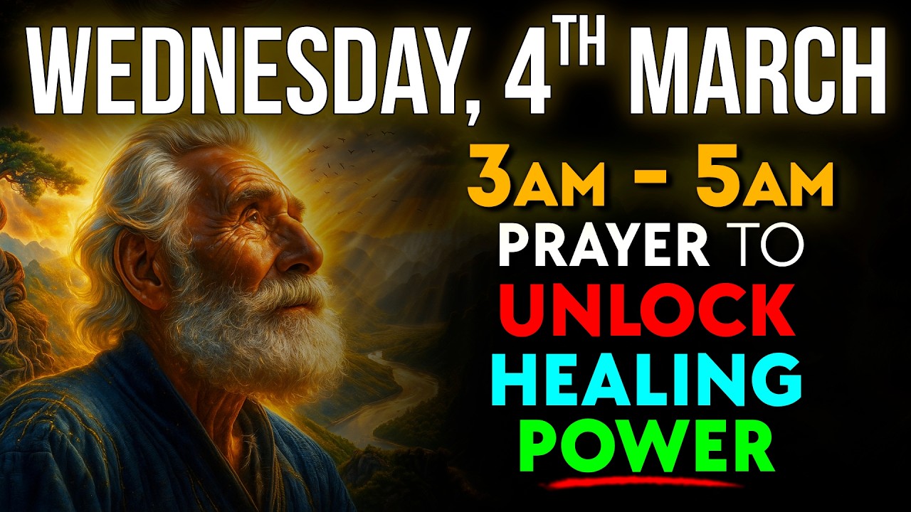 March 4th | Between 3AM-5AM, Psalm 46 Speaks HEALING and QUIET STRENGTH to a Weary Heart Today