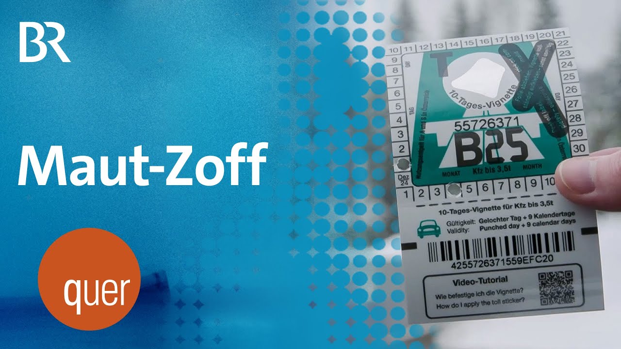 Bayern und Tirol streiten um Maut | quer vom BR