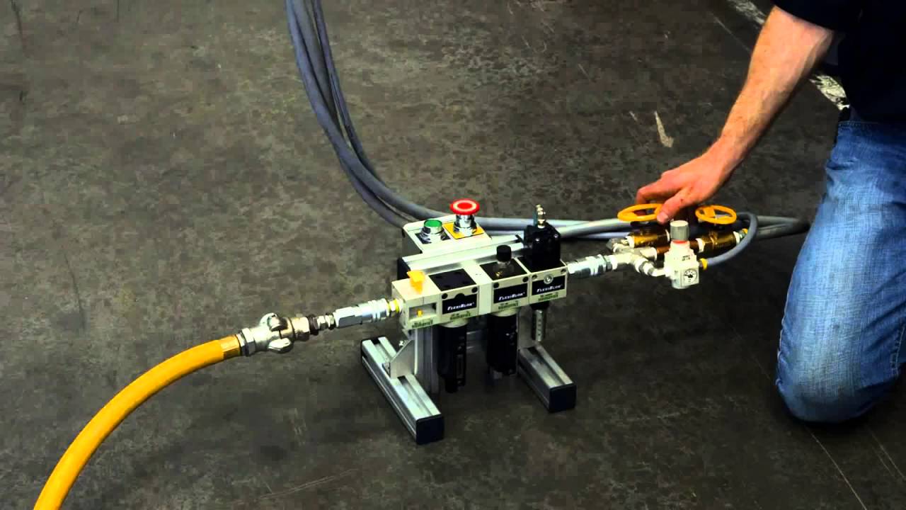 Climax Portable Flange Facer Demo Video - YouTube