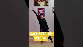 Day 1 - Step up with me #dancelove #learntodance #simpledancemoves #dance #dancer