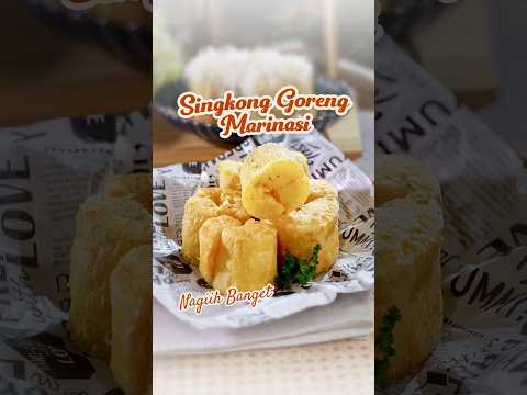 RENYAHNYA JAJANAN LEGEND SATU INI 🤩 Singkong Goreng Marinasi 🤤