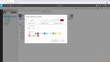 Planning Analytics Workspace - Dar formato a una tabla