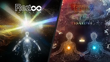 Rez Infinite and Tetris Effect: Connected - PlayStation VR2 gameplay