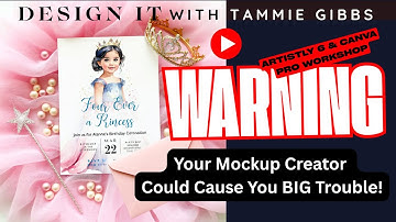 WAARSCHUWING: Je Mockup Creator kan je GROTE problemen bezorgen! Tips voor de Mockup en Scene Cre...