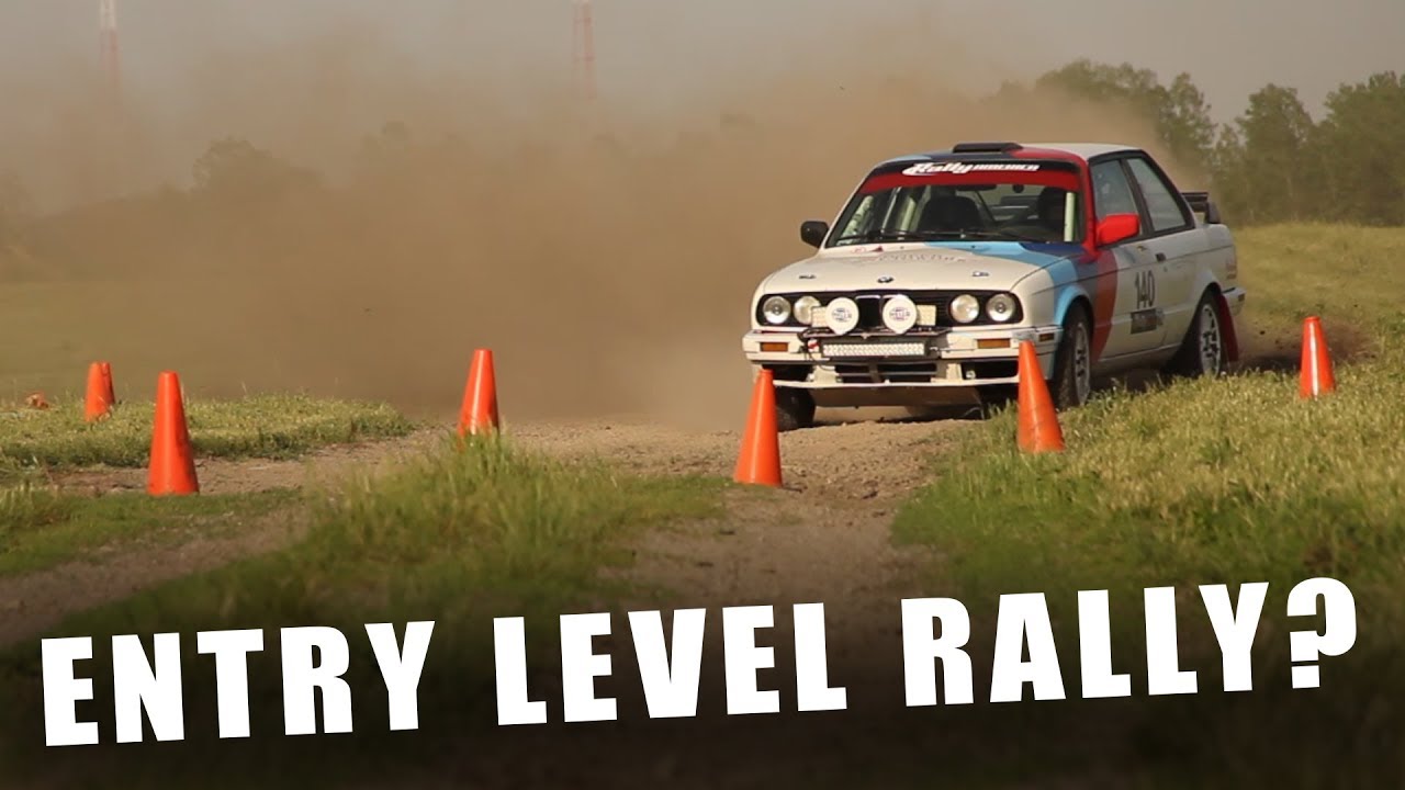 Entry Level Rally? | Autocross on Dirt - YouTube
