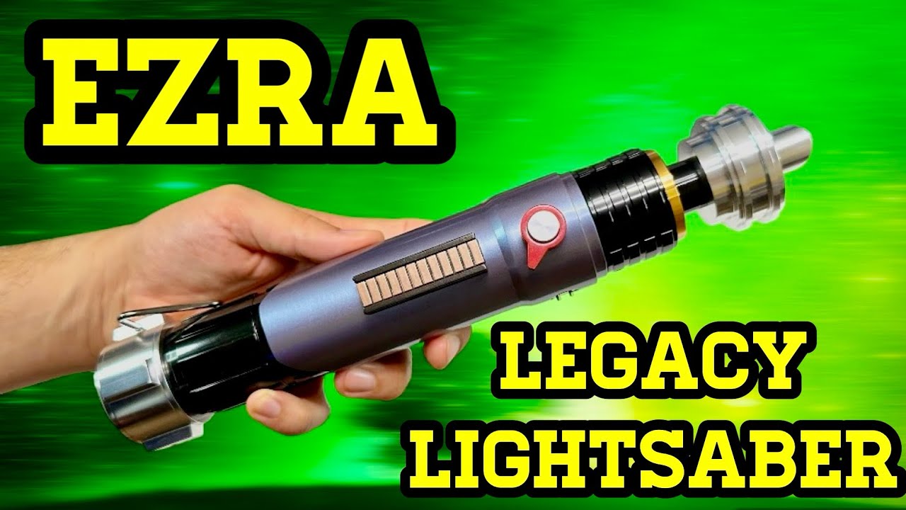Ezra Bridger Lightsaber REVIEW! Disneyland Galaxy’s Edge. YouTube