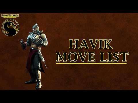 Mortal Kombat Deception - Havik Move List