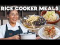Rice cooker meals on a budget pt2 with abi marquez