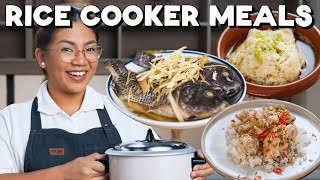 RICE COOKER MEALS ON A BUDGET pt.2 WITH ABI MARQUEZ by FEATR 71,329 views 1 month ago 10 minutes, 46 seconds