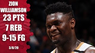 Zion Williamson puts on a dunk show in Pelicans vs. Timberwolves | 2019-20 NBA Highlights