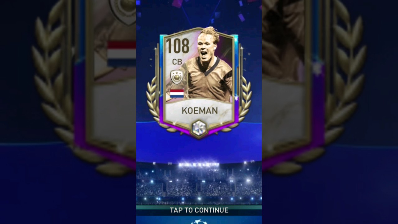 Open pack CB OVR 108 KOEMAN 