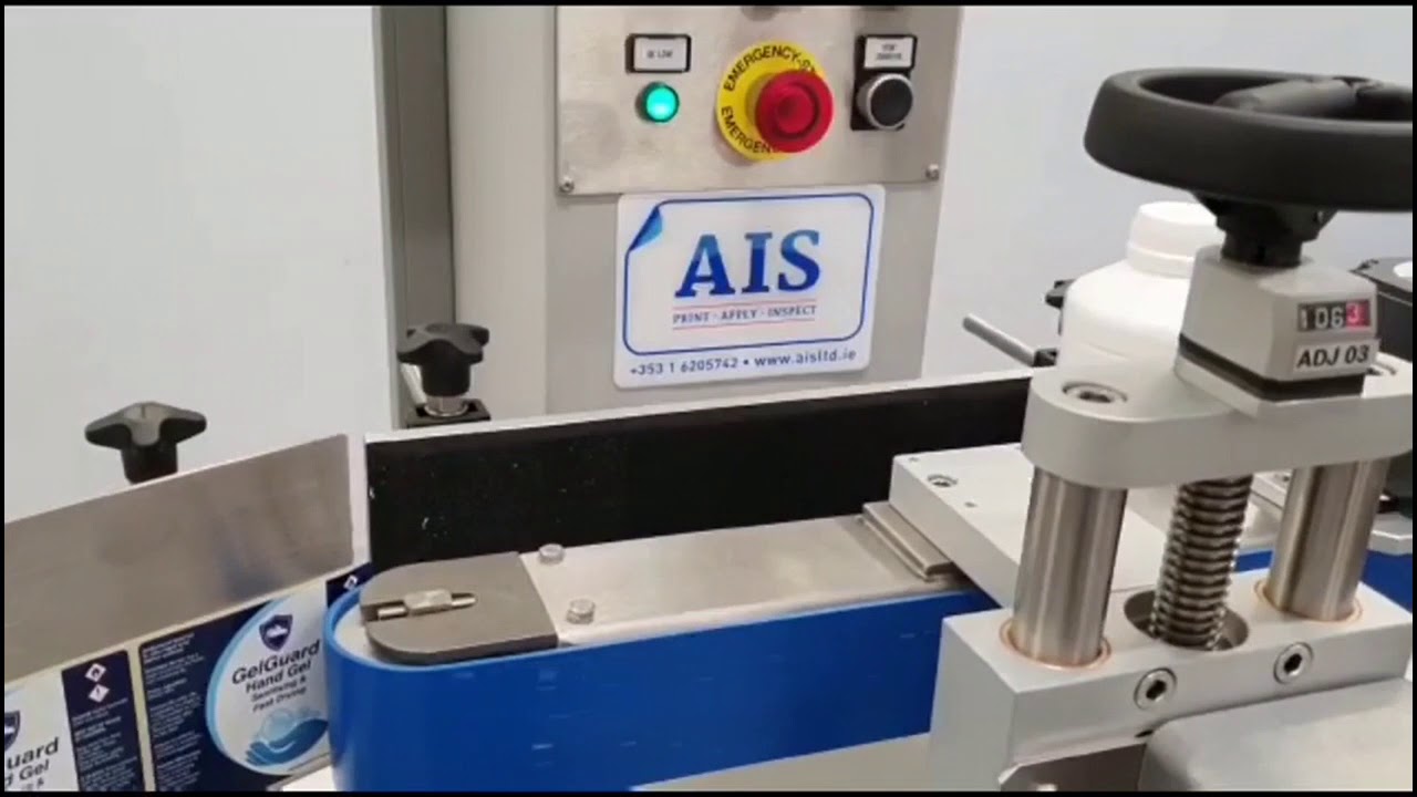 Apr 2020 Covid 19 hand sanitiser labelling Altech Label Applicator ...