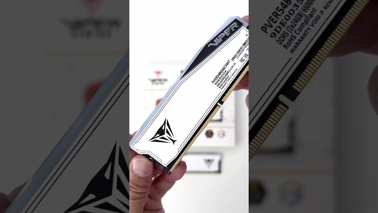 It’s TUF being a gamer. Let Patriot help you with their Viper Gaming Elite 5 RGB DDR5-6600 48GB kits