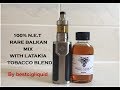 Bestcigliquid 100% N.E.T Rare Balkan mix with Latakia e-liquid.Review