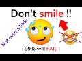 Don't smile while watching this video